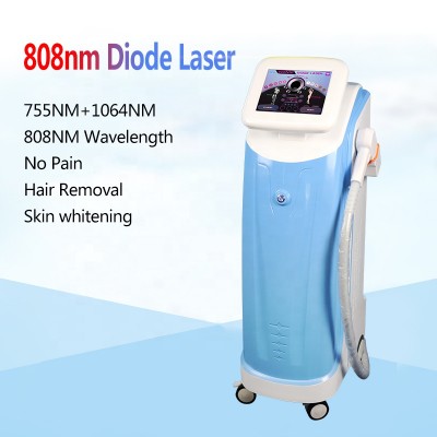 A0408 MagicPlus 755nm 1064nm 808nm Diode Laser Permanent Hair Remover Machine