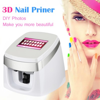 Newest Auto Digital Custom 3D Nail Printer Machine with Thousands of Patterns