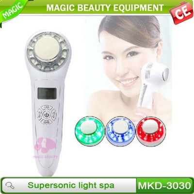 Beauty care supersonic kd-s611 / supersonic light spa with 36 LED lights