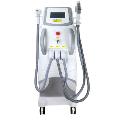 4IN1 SHR IPL Hair Removal ND Yag Laser Tattoo Removal RF Multifunction Beauty Salon Equipment